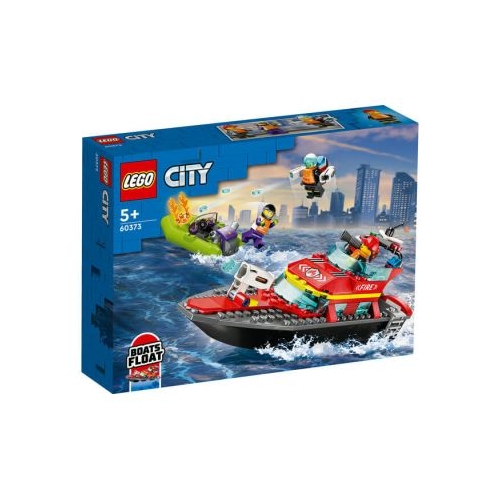 LEGO City. Barca de salvare a pompierilor 60373 144 piese