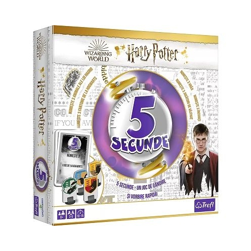 Joc 5 secunde Harry Potter in limba romana Trefl