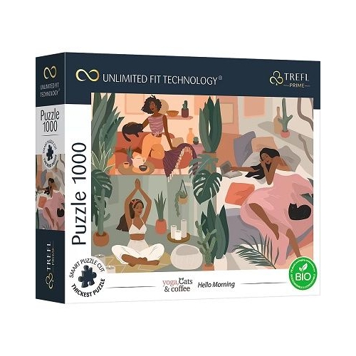 Puzzle UFT 1000 piese Buna dimineata Trefl