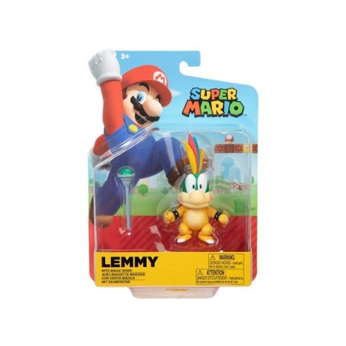 Figurina 10 cm Nintendo Mario Lemmy Koopa cu minge