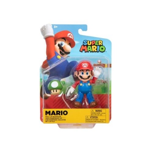 Figurina 10 cm Nintendo Mario Mario cu ciuperca
