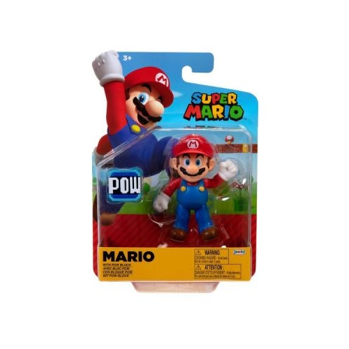 Figurina 10 cm Nintendo Mario Pow Block