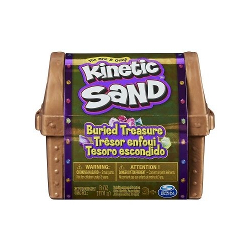 Kinetic sand Set Cutie de comori Spin Master