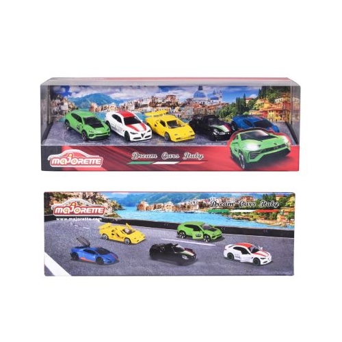 Set 5 masini din metal dreams italy majorette