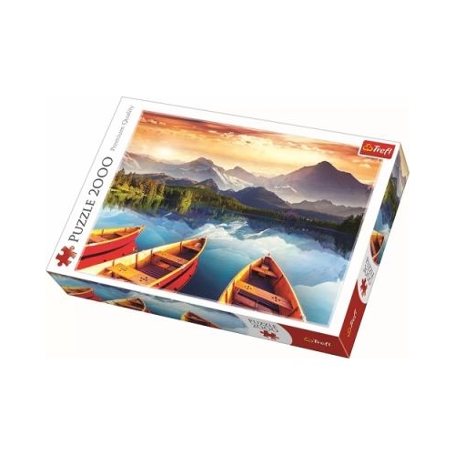 Puzzle lac montan 2000 piese Trefl