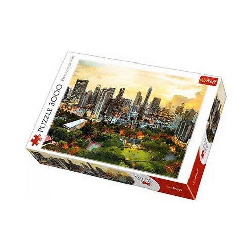 Puzzle 3000 piese Apus in Bangkok Trefl
