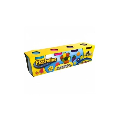 Plastelino cu 4 culori Tutti Frutti