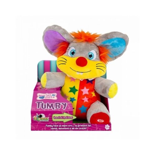Jucarie din plus interactiva Tumby soricelul de la circ