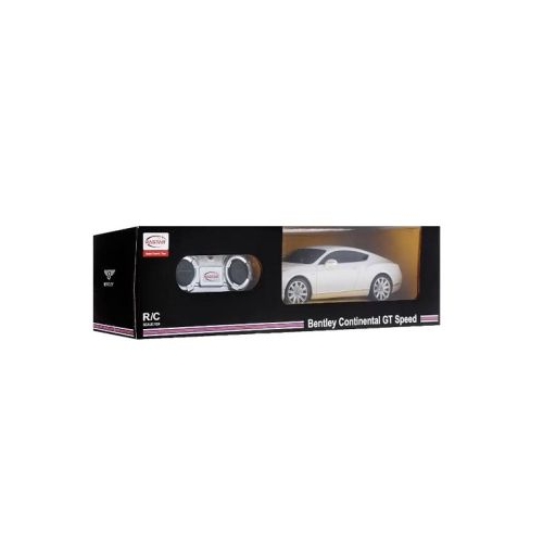 Masina cu telecomanda Bentley Continental GT alb scara 1 24 Rastar