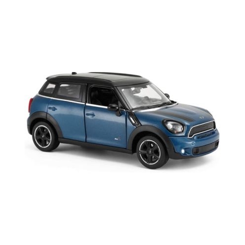 Masinuta metalica Minicooper albastru scara 1 la 24