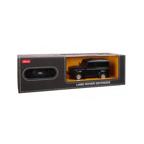 Masina cu telecomanda Land Rover Defender negru scara 1 24 Rastar