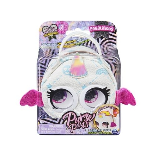 Gentuta micro Pegasus alb Purse Pets