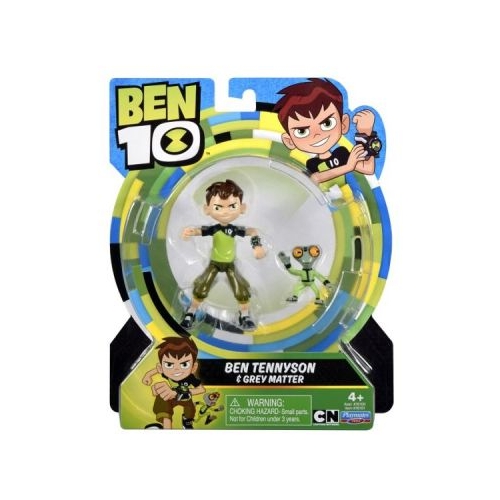 Figurina Blister Ben Tennyson amp Grey Matter 12 cm Ben 10