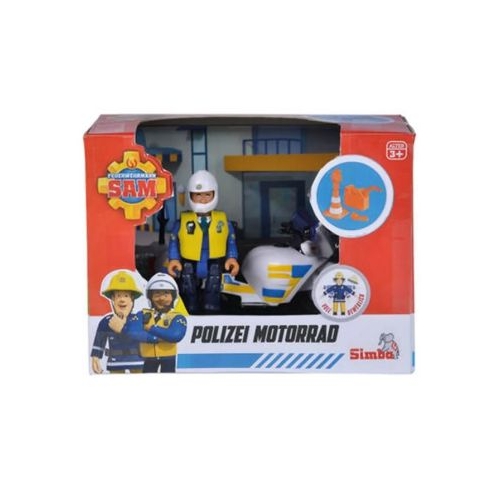 Motocicleta si figurina Sam Police