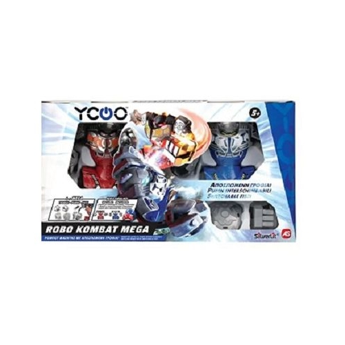 Set 2 roboti luptatori cu telecomanda Robo Kombat Mega Silverlit