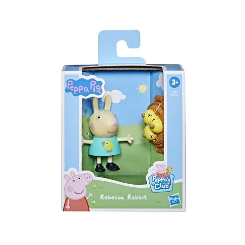 Figurina iepurasul Rebecca Prietenii amuzanti 7 cm Peppa Pig