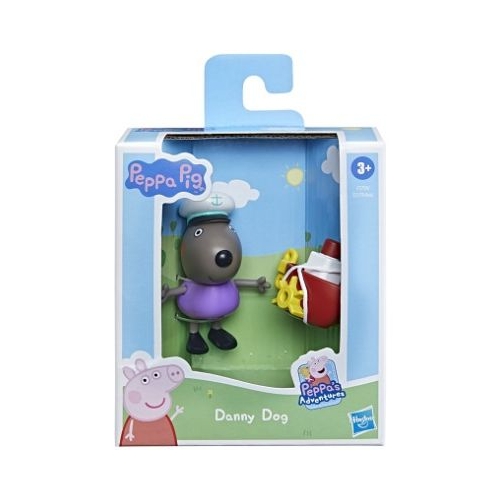 Figurina catelul Danny Prietenii amuzanti 7 cm Peppa Pig
