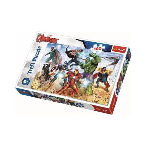 Puzzle 160 piese Pregatit pentru salvarea lumii Trefl