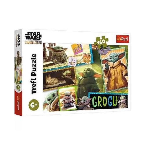 Puzzle 160 piese Star Wars Mandalorianul Trefl