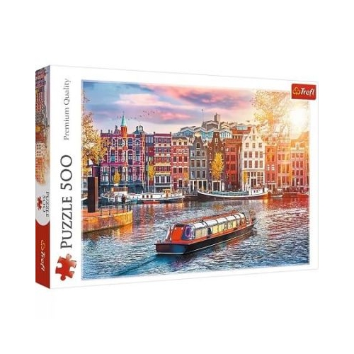 Puzzle Amsterdam 500 piese Trefl