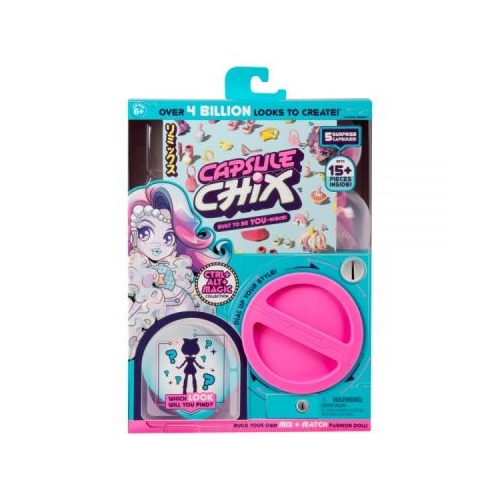 Papusi articulate colectia CtrlAltMagic pachet cu 5 capsule surpriza Capsule Chix