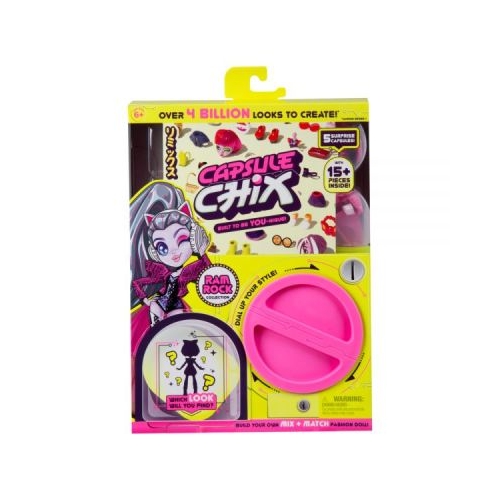 Papusi articulate colectia Ram Rock pachet cu 5 capsule surpriza Capsule Chix