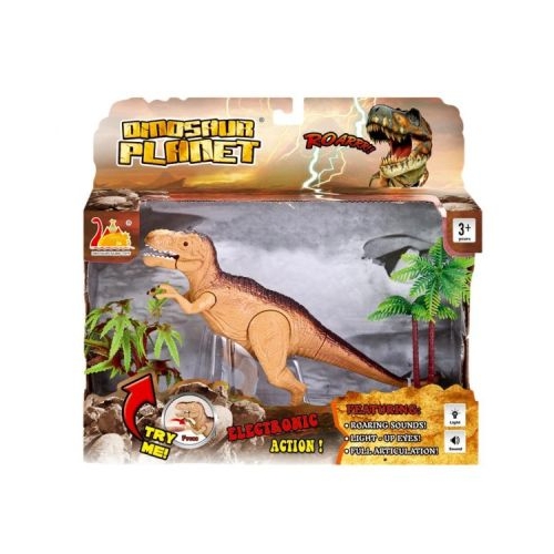 Dinozaur cu lumini si sunete Tyrannosaurus Rex 23 cm
