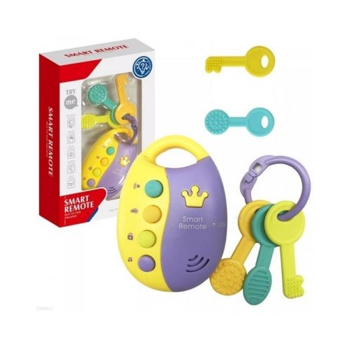 Jucarie interactiva chei cu lumini si sunete