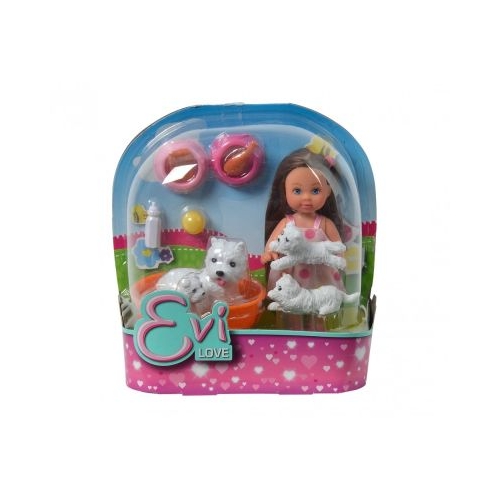 Set Evi cu patru catelusi
