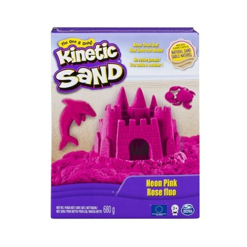 Kinetic sand Deluxe roz neon 680 g Spin Master