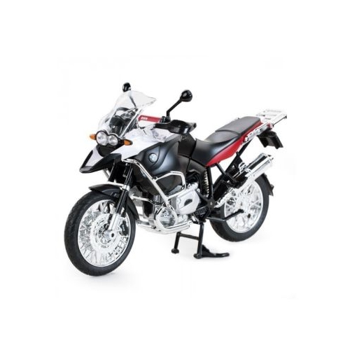 Motocicleta metalica Bmw rosu scara 1 la 9