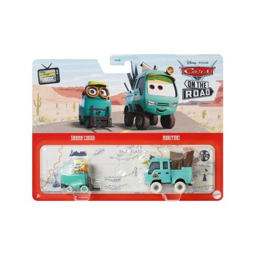 Set 2 masinute metalice Sarah Coggs si Noriyuki Cars 3