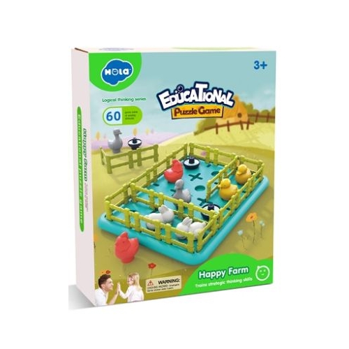 Joc educational Ferma vesela Hola