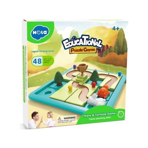 Joc interactiv Iepurele si testoasa Hola