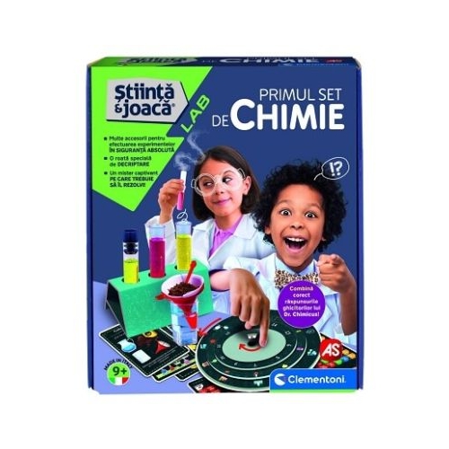 Primul meu set de chimie Clementoni