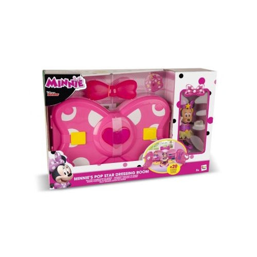 Set de joaca garderoba cu tinute Pop Star Disney Minnie