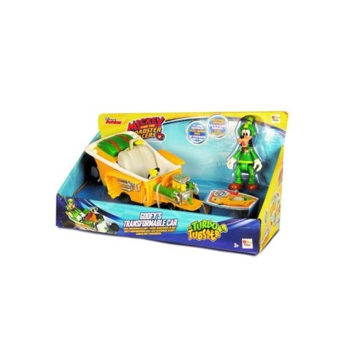 Masinuta transformabila cu o figurina Disney Goofy