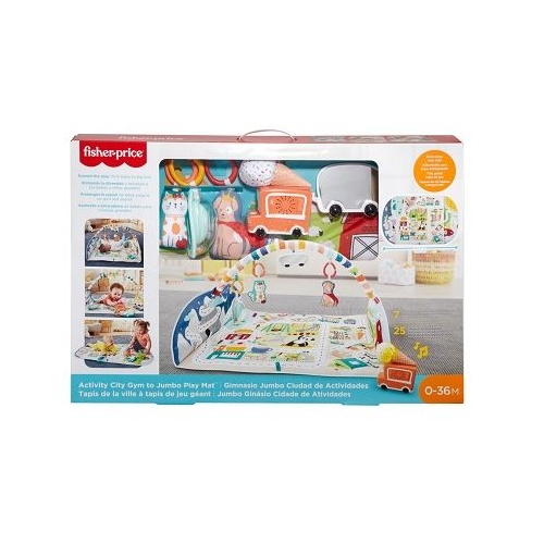 Covor activitati in oras Fisher Price