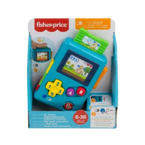 Consola de joc interactiva in limba romana fisher price laugh and learn