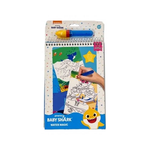 Picteaza cu apa Baby Shark