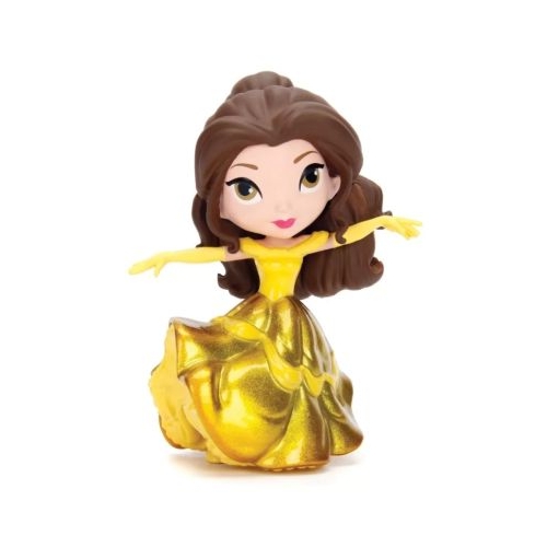 Figurina Disney princess belle cu rochita aurie 10 cm jada