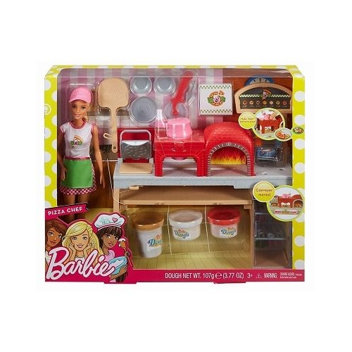 Set pizzerie Barbie cu papusa Mattel