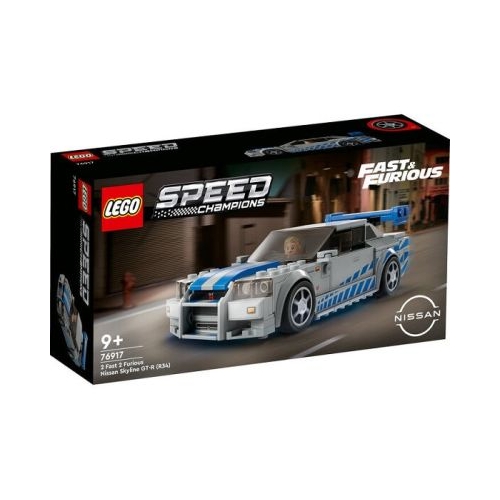 LEGO Speed Champions. Nissan Skyline GT-R R34 2 Fast 2 Furious 76917 319 piese