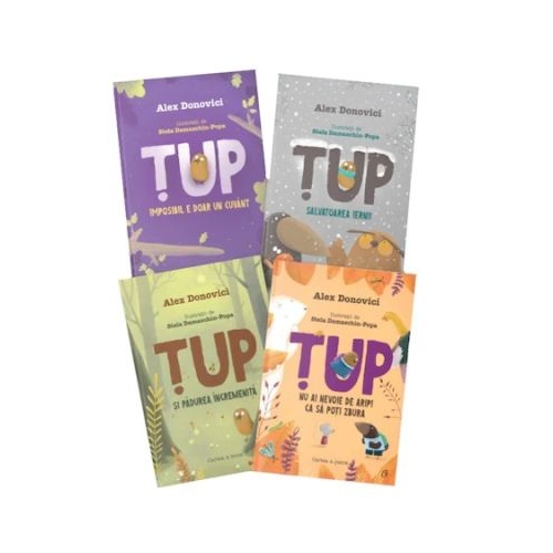 Set 4 carti Tup - Alex Donovici