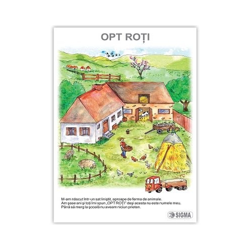 Opt roti. Carte uriasa - Daniela Stoicescu