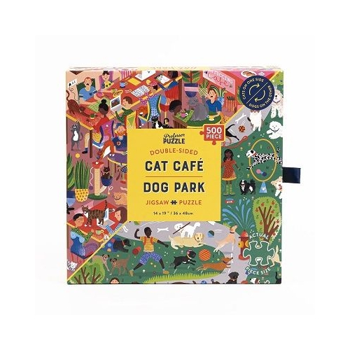 Joc Puzzle-Jigsaw Cat Cafe and Dog Park