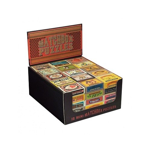 Set Matchbox Puzzle Display