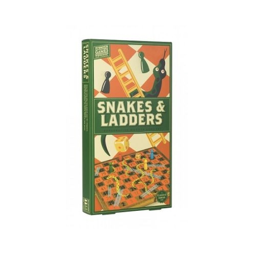 Joc Wooden Games Workshop. Snakes and Ladders