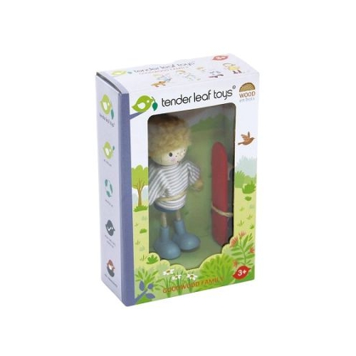 Figurina Edward cu skateboardul