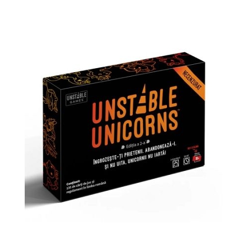 Unstable Unicorns NSFW in limba romana